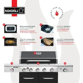 Nexgrill Deluxe 5-Brenner Gasgrill