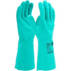 Fitzner Trivex Nitril Chemikalienschutzhandschuh, grün, 33 cm 72-9 , 1 Karton = 144 Paar, Größe 9