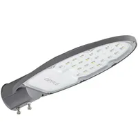 OPPLE LIGHTING Straßenleuchte Aluminium 8,8 cm dimmbar IP66 grau