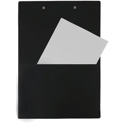 EICHNER Klemmbrett mit integrierten Taschen schwarz