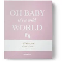 PRINTWORKS Baby it's a Wild World Fotoalbum rosa