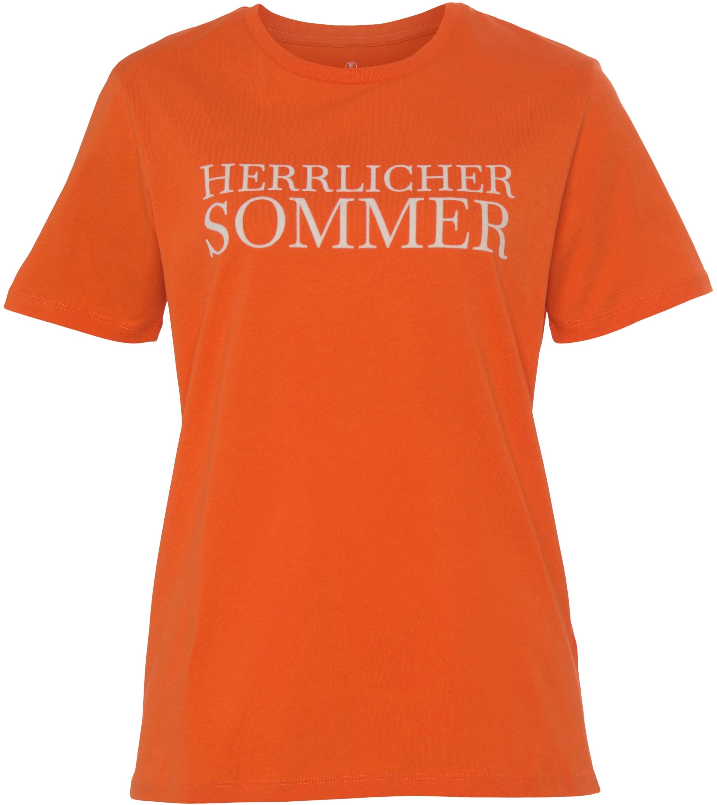 Herrlicher T-Shirt »CAMBER« Herrlicher orange XS (34)