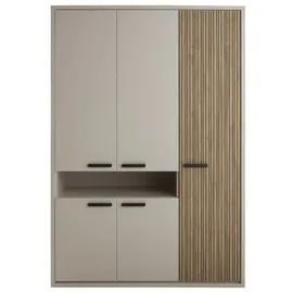 Composad Kleiderschrank Bravo 148 x 217 x 0 cm Braun