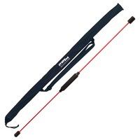 Sport-Tec Schwingstab, 160 cm inkl Tasche rot/schwarz