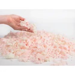 Kissenfüllung "Schaumstoffflocken", rosa, PRIMAFLOR-IDEEN IN TEXTIL, Kissenfüllungen, Kinder, 1000 g oder, Polyester, Füllmaterial für Kissen, Polster, Kuscheltiere & Puppen, waschbar