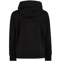 CMP Kid Jacket Fix Hood Schwarz 152