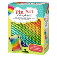 Moses 3D-Nagelbilder Regenbogen Pin Art
