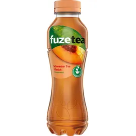 Fuze Tea Schwarzer Tee Pfirsich 12x 400ml