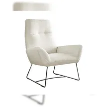 KAWOLA Sessel BISA Cord cremeweiß