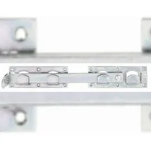 GAH Alberts Doppeltorüberwurf 423 x 70 mm Gelb/Metall