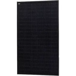 Solitek Blackstar Solid Framed Glass/Glass 420W Solarmodul für Photovoltaik-Anlagen Bifacial, EVO2, full black