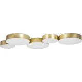 Beliani Luga 5 Schirme 54 cm gold Metall