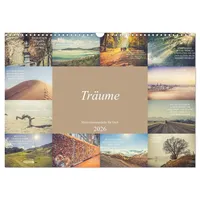 Calvendo Träume - Motivationssprüche für Dich (Wandkalender 2026 DIN