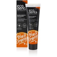 Ecodenta Toothpaste Black Orange Whitening Zahnpasta für perfekt weiße Zähne mit Orangengeschmack 100 ml