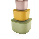 Guzzini Store & More BIO Set multicolor 19,5 x 19,5 x 12,3 cm 3 x 0,75 l / 1,55 l / 2,8 l