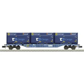 Trix MiniTrix 18434 N Containdertragwagen der GATX