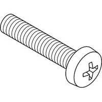 Industrial Quality Supplies ISO 7045 Linsen-Schraube mit Phillips-Kreuzschlitz PH,
