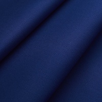 Öko-Tex® Baumwollköper - waschecht, lichtecht und strapazierfähig - Mischgewebe in Köperbindung - Meterware (royalblau)