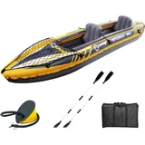 Zray e4fun Kajak 2 Personen Tourenkajak mit 2 Paddel 350 x 78 x 52 cm