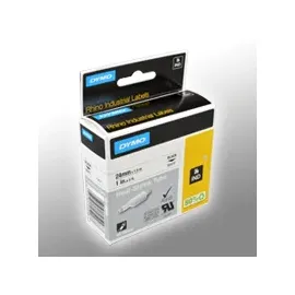 Dymo Schrumpfschlauch IND 1805443 schwarz auf weiß 24mm x 1,5m
