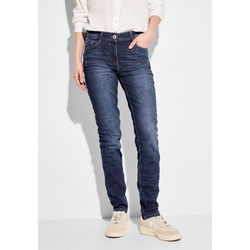 Cecil Slim-fit-Jeans mit 5-Pcket Design blau 31