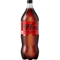 Coca Cola Zero, Softdrink, 6x2.00l Fl., Einweg-Pfand