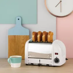 Dualit Toaster 40355 Weiß 4 Schlitze