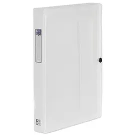 Oxford Heftbox Polyvision 4,0 cm transparent,