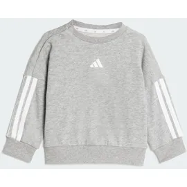 adidas Essentials Kids Jogginganzug - Medium Grey heather/white 92