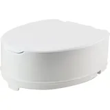 Evenes WC-Aufsatz Elga ohne Deckel, aus PP, Höhe 140 mm, weiß - 93 067 58