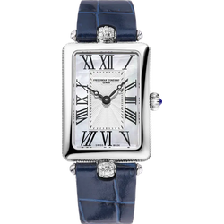 Frederique Constant Classics Art Deco Carree FC-200MPW2AC2D6 - -,Perlmutter & guilloché,blau - 28mm x 20.70mm