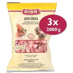 DIBO Frostfutter Geflügel 3x2 kg