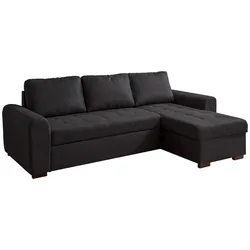 Ecksofa Poll Dunkelbraun