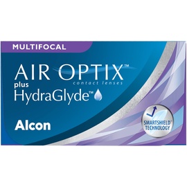 Alcon Air Optix plus HydraGlyde Multifocal 3 St. / 8.60 BC / 14.20 DIA / -4.50 DPT / Low ADD