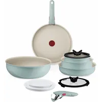 Tefal Ingenio Serenity Kochgeschirr-Set 11-Teilig – Stapelbar Und Platzsparendes