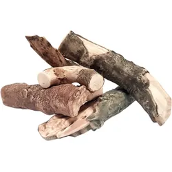 Kratki Deko Holzscheite für Bio Ethanol Kamine 5 Elemente