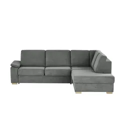 Betty Ecksofa   Betty , grau , Maße (cm): B: 265 H: 86 T: 223