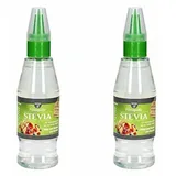 2x BORCHERS STEVIA FLÜSSIGSÜSSE 125ml - Tafelsüße - Zucker - Alternative -Ersatz