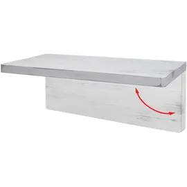 Mendler Wandtisch 120 x 60 cm weiß