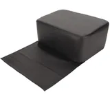 Friseur-Sitzerhöhung, Salon-Styling-Stuhl-Sitzerhöhungs-Sitzkissen, PU-Leder, Weicher Schaumstoff, Haarschneide-Sitzerhöhung für Kinder (Schwarz)