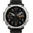 BT 51 mm Kunststoffgehäuse Black Silikonarmband Black 26 mm