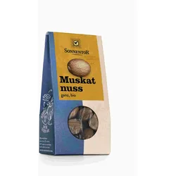 Muskatnuss ganz bio 25 g – Aromatisches Bio-Gewürz für vielfältige Gerichte
