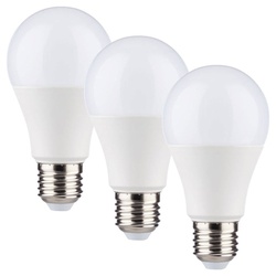 Müller Licht LED Leuchtmittel Birnenform 3er Set 11W=40W E27 806lm