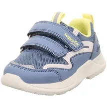 superfit Jungen Rush Sneaker, Blau Gelb 8010, 21 EU