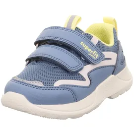 superfit Jungen Rush Sneaker, Blau Gelb 8010, 21 EU