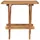 vidaXL Klappbarer Gartentisch 50x50x50 cm Teak Massivholz