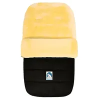 Heitmann-Felle Lammfellfußsack Eisbärchen schwarz (ENS-968SZHT)