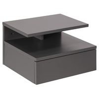 AC Design Furniture ACTONA GROUP Nachttisch »Ashlan Nachtkommode«, grau - 35x22.5x32 cm