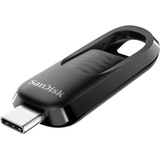 SanDisk Ultra Slider USB-Type-CTM-Laufwerk 128 GB (USB-Flash-Laufwerk, einziehbarer Anschluss, USB 3.2 Gen 1, bis zu 400 MB/s) Schwarz