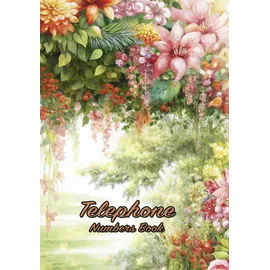 Independently published Telephone Numbers Book: Large Print Telephone Book For Seniors : Blank Telephone Book A-Z Alphabet Index : Records Phone Number Home, Office, Mobile Phone : Telephone Book No Addresses